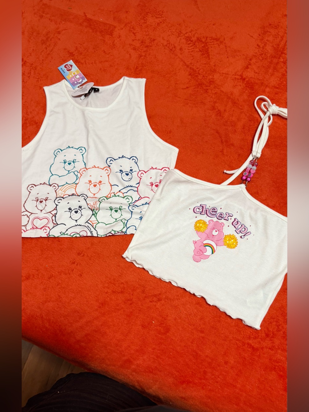 Bundle of 2 Care Bears Crop Tops